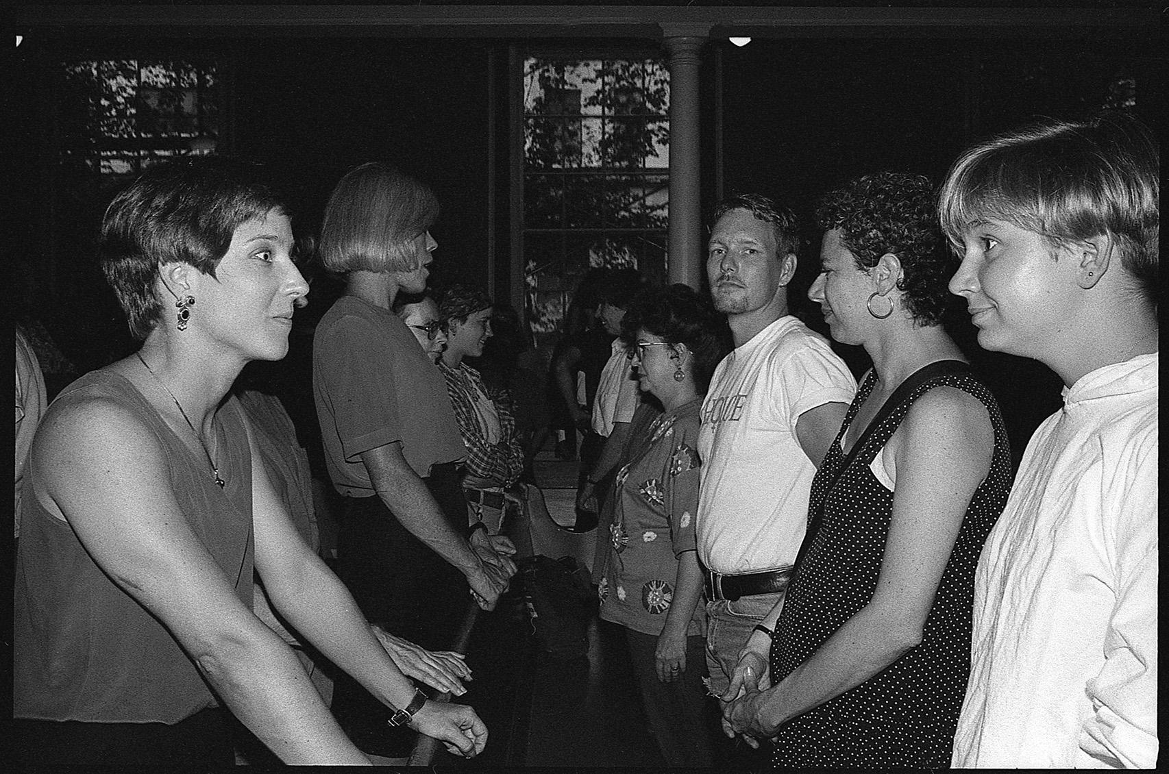 Clinic Defense Training, New York City, 1992.