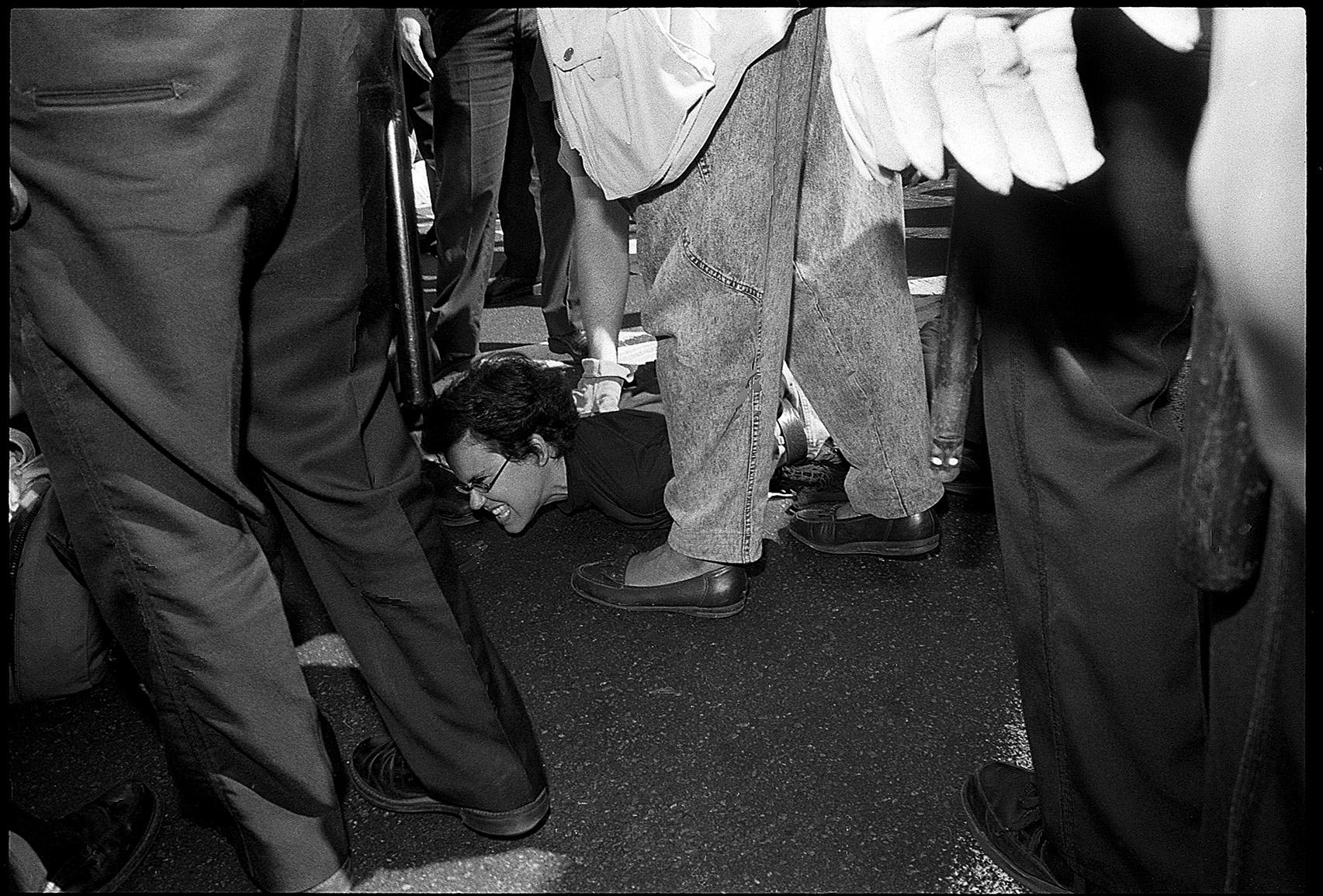 ‘Block the Holland Tunnel’, New York City, July 2, 1992.