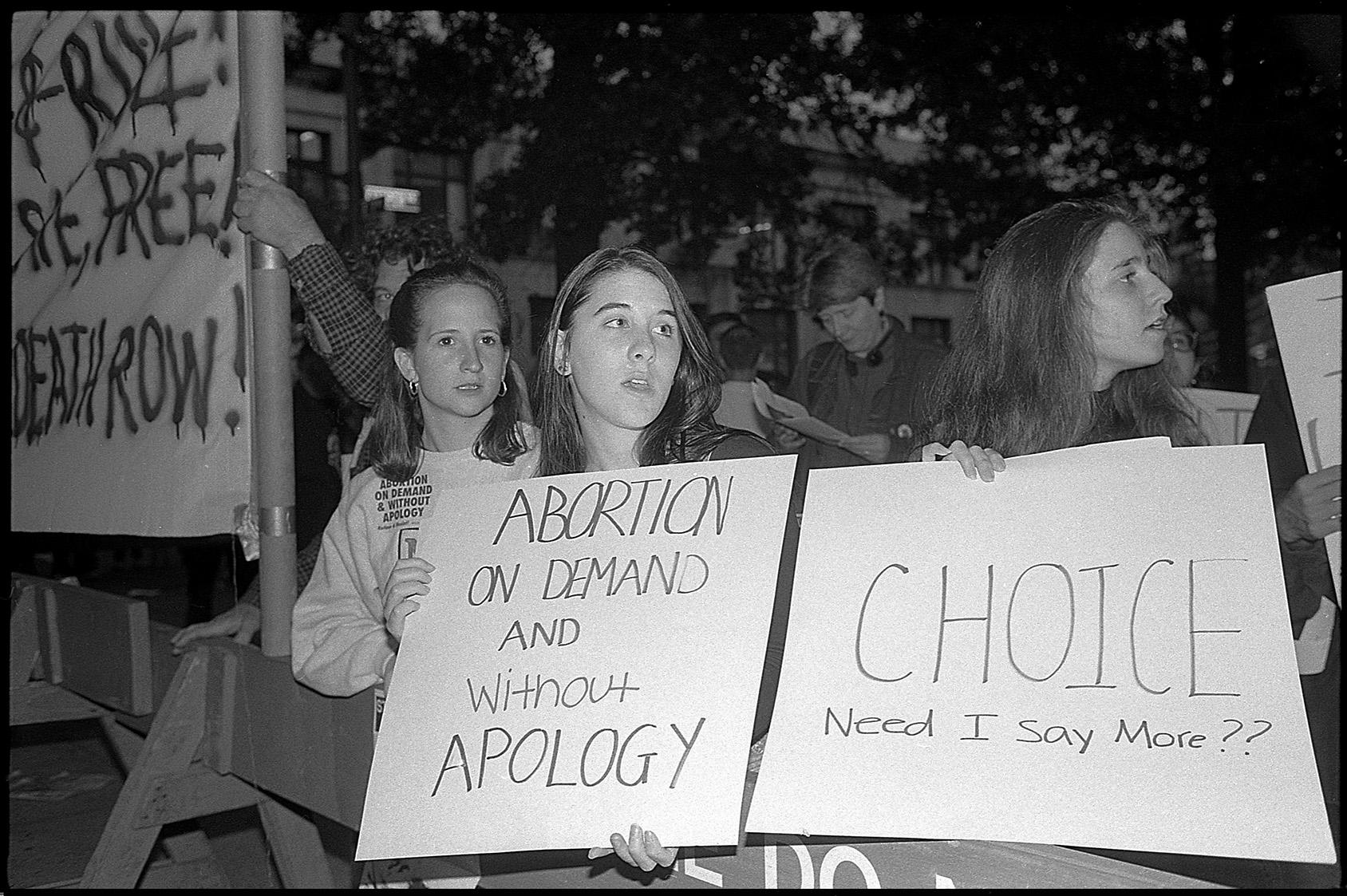 Students for Choice Cooper Union, New York City, October 2, 1992.