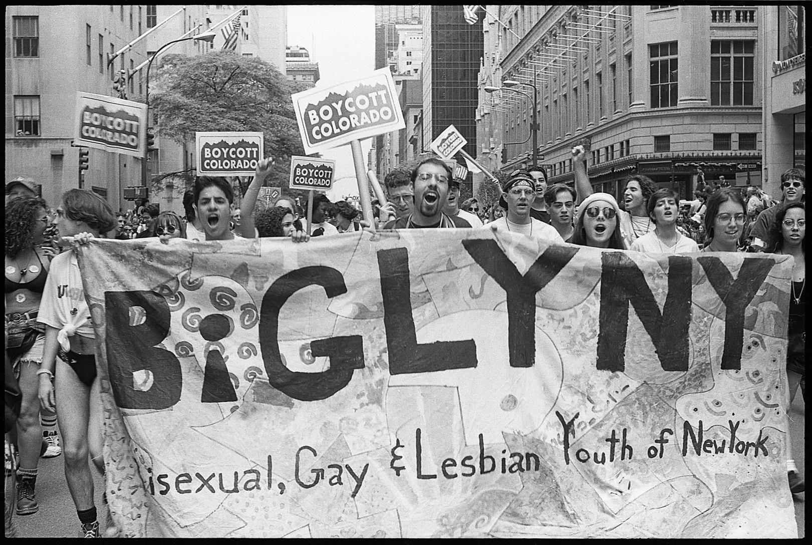 New York City Gay Pride Parade, June 27, 1993